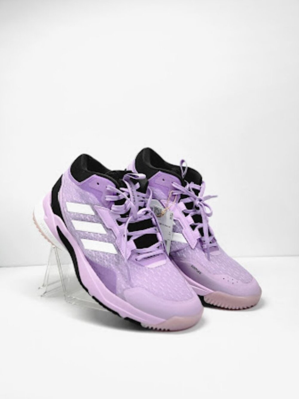 ADIDAS Crazyflight 6 Mid W Volleyball Shoes Purple Women’s Size 10 NWOB